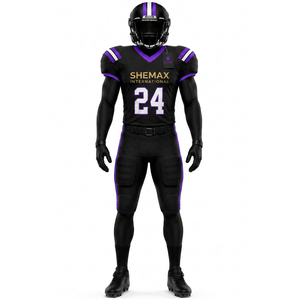 Uniforme de Fútbol Americano Personalizado para Escuelas Secundarias y Uniforme de Fútbol Americano Personalizado para Adultos Disponible en Múltiples Colores - Product Image 1