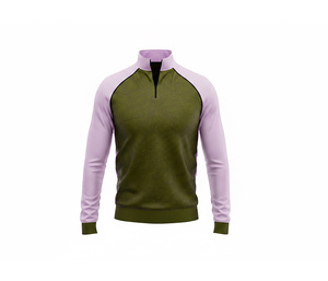 Custom Quarter Zip Running <b>Jacket</b> Manufacturer <b>Men</b> Women Youth Sportswear Quick Dry Team <b>Pullover</b> - Product Image 3