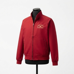 Veste zippée pour homme avec logo personnalisé, style classique, décontracté, streetwear - Product Image 3