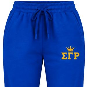 Pantalones Deportivos Personalizados Sigma Gamma Rho para Mujer, Pantalones Deportivos de Felpa para Hermandades Griegas, Pantalones Deportivos Casuales con Logotipo Personalizado al por Mayor - Product Image 3