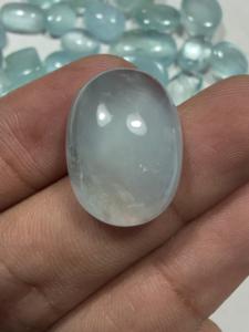 Aquamarine Cabochon Luxury Design Gemstone Custom Jewelry Handmade <b>Craft</b> Aquamarine Cabochon Crystal <b>Gem</b> At Best Price - Product Image 6