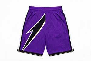 PADA PRIME Ensemble de maillot de basket-ball jaune à col en V pour hommes, vêtements de sport en maille respirante à manches courtes - Product Image 2
