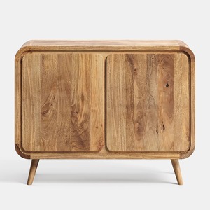 High Quality Solid Wood <b>Sideboard</b> Cabinet Storage Unit with Doors for Living Room Dining Room Hotel Apartment Furniture Export - Product Image 2