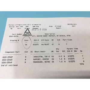 AMAT 0240-26194 Kit Heater Short <b>Protect</b> RF <b>Shield</b> - Trusted Global Legacy Semiconductor Equipment and Parts at - Product Image 1
