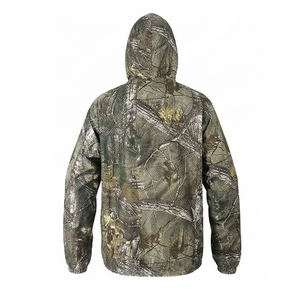 Traje Impermeable de Camuflaje para Caza, Chaqueta con Capucha y Pantalones Tácticos para Exteriores, Conjunto de Ropa de Camuflaje Transpirable y Resistente al Viento - Product Image 2