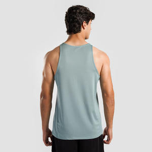 <b>Men</b> Gym <b>Singlet</b> Stringer Muscle Fit Tank Tops Fitness Workout Shirt OEM Custom Design <b>Men</b> Gym Workout Tank Top <b>Singlet</b> - Product Image 5