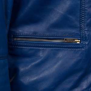Blouson en cuir pour femme, collection automne-hiver 2026, nouveau modèle ample, manteau en cuir tendance pour femme - Product Image 6