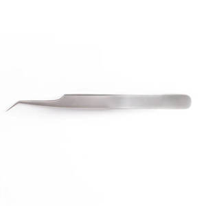 Pinzas Profesionales para Extensión de Pestañas DERMISPRO INSTRUMENTS, Punta Curva, Acero Inoxidable, Precisión, Antiestáticas, Punta de Fibra Suave - Product Image 3