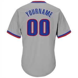 Camiseta de Béisbol Personalizada con Cuello en V Gris para Hombre, Manga Corta, Nombre del Equipo, Ropa Deportiva de Poliéster que Absorbe la Humedad - Product Image 6