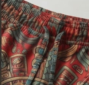 Shorts de survêtement vintage en molleton pour femme OEM, personnalisables par sublimation, écologiques, respirants, coupe ample, avec cordon de serrage, pour la gym et la course à pied - Product Image 3