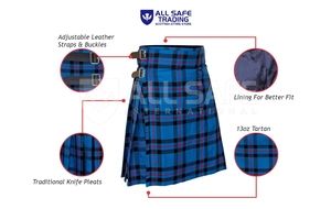 สายรัดหนังแบบปรับขนาดได้สำหรับผู้ชายดีไซน์อัดจีบทำด้วยมือมรดกชั้นสูงจากผู้ผลิตชั้นนำ - Product Image 3