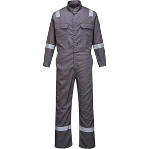 Combinaison de travail ignifuge robuste OEM ODM, uniforme industriel en sergé de coton, tenue de protection pour les ouvriers d'usine - Product Image 1
