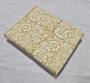 Tela estampada a mano con bloques, tela india estampada a mano, tela de algodón suave y ligera, directo de fábrica, precio al por mayor - Product Image 4