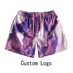 Pantalones Cortos Deportivos de Malla de Poliéster Personalizados para Hombre, Ropa Deportiva de Verano, para Baloncesto, Correr, Ajuste Atlético - Product Image 5