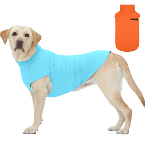 Ropa de verano para mascotas: Camiseta para perro con patrón sólido, chaleco para cachorro con logo y diseño personalizados, ropa para gato de tela suave, prendas lisas al por mayor. - Product Image 1