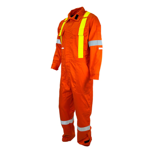 Combinaison de travail en sergé 100% coton, fabrication OEM, avec logo et taille personnalisés, fournie par l'usine, meilleure qualité - Product Image 2