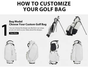Bolsa de Golf Impermeable Bagnex de Microfibra y Cuero, Unisex, Gran Capacidad, Anti-Robo, con Puerto USB y GPS, Diseño Moderno - Product Image 2