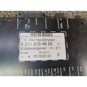 ECU และโมดูลคอมพิวเตอร์มือสองสำหรับรถยนต์ E-class รุ่น A2118704626 - Product Image 2
