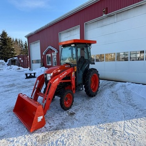 Tractor de ruedas usado KUBOTA L4060 para agricultura, 73 horas, garantía de transmisión, incluye motor, bomba de engranajes y cojinetes, en venta. - Product Image 3