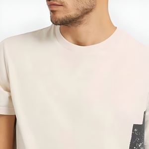 เสื้อยืดโอเวอร์ไซส์ผู้ชายผ้าฝ้าย 100% หนา 260 กรัม พิมพ์ลาย DTG สไตล์สตรีทแฟชั่น ลุคซักยืด เสื้อเปล่า - Product Image 2