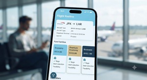 Application mobile de réservation de vols : Réservez des vols nationaux et internationaux, comparez les tarifs, gagnez en simplicité dans la gestion de vos voyages et voyez-vous déplacer en toute simplicité. - Product Image 3