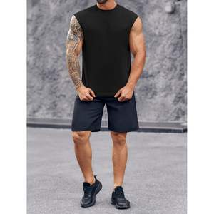 Camiseta sin mangas de entrenamiento para hombre 2025, camiseta de entrenamiento físico sin mangas de secado rápido, camiseta de culturismo para gimnasio en patrón XL 3D - Product Image 1