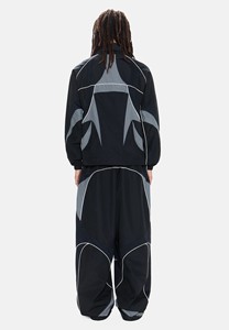 Unisex CONX Brand Lightweight Summer Nylon Zip <b>Jacket</b> Pants Jogger Gym Sets Custom OEM Track Suit with Side Pockets - Product Image 2