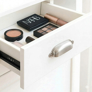 Poignée de tiroir minimaliste contemporaine en alliage de zinc, durable et écologique, pour cuisine, salle de bain, chambre, salle à manger, commode - Product Image 5