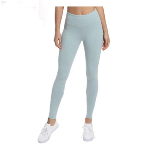 Leggings de alta calidad para mujer, cintura alta, sin costuras, suaves, cómodos, ajustados, para entrenamiento, yoga, transpirables, MOQ bajo. - Product Image 5