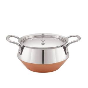 Elegante Olla de Servir Estilo Buffet de Acero Inoxidable con Tapa de Cúpula y Asas Laterales Resistentes al Calor - Product Image 5