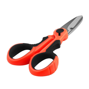 Ciseaux d'électricien professionnels, ciseaux d'électricien robustes et tranchants, ciseaux en acier inoxydable pour couper les fils électriques - Product Image 3