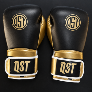 Gants d'entraînement de boxe en cuir PU, gants de protection des jointures rembourrés, sangle de poignet réglable en Velcro, respirants, pour le sport - Product Image 4
