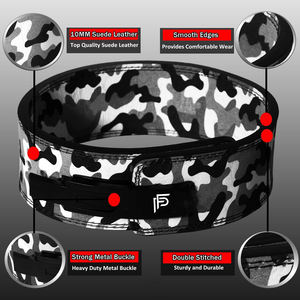 Professional Powerlifter's Heavy Duty Neoprene Adjustable Non-Slip <b>Back</b> <b>Support</b> Lever Belt for Competition Use - Product Image 3