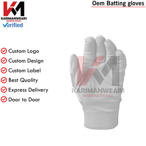Guantes de Béisbol de Piel de Oveja Suave, Equipo de Bateo de Grado Profesional, Guantes Deportivos de Alto Agarre, Logotipo Personalizado OEM - Product Image 4