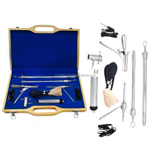 A-1 VERITAS A-1 VERITAS Stainless Steel Sigmoidoscope Proctoscope <b>Set</b> With Anoscope Tubes & Obturator Diagnostic Instrument - Product Image 3