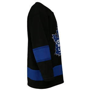 เสื้อฮอกกี้น้ำแข็งแบบสั่งทำขายส่ง พิมพ์ลายได้ตามต้องการ ระบายอากาศได้ดี แขนยาว สำหรับนักกีฬาทีม |   การผลิตโดยตรงจากโรงงาน - Product Image 4