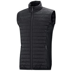 Chaleco acolchado para hombre, cuello levantado, cremallera completa, sin mangas, chaleco acolchado de burbujas, abrigo cálido acolchado para Golf, prendas de vestir OEM - Product Image 5