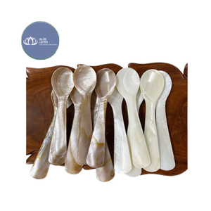 Cuillère à caviar en nacre haut de gamme, tendance, de luxe, écologique, faite à la main, bleue – Meilleures ventes - Product Image 6