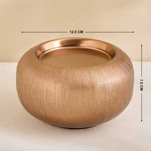 Support de bougie en aluminium fait main Tag Ingrid, écologique et durable, 10,6 pouces, décoration intérieure, activités religieuses - Product Image 1