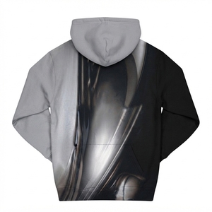 Sudadera con capucha de sublimación de marca privada, cómoda y casual. - Product Image 2