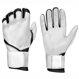 OEM Services Heavy Duty Adjustable and Comfortable Customized <b>Baseball</b> Batting Gloves Leather Gloves <b>Bat</b> Gloves Unisex - Product Image 1