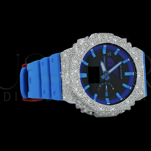Montre de luxe Starspire Jewels pour homme, automatique, mouvement ETA, Moissanite VVS, cadran analogique-numérique, style professionnel, Hip Hop Iced - Product Image 5