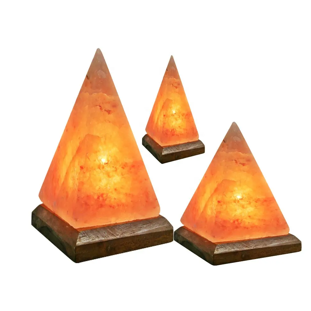 Hochwertige hand gefertigte Salz lampe Rosa Farb pyramide Am besten für raum ionisierend-sian Unternehmen