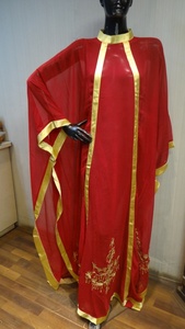 Vestido musulmán bordado, ropa islámica, túnicas personalizadas, vestido largo Dubái, caftán farasha Islámico - Product Image 5