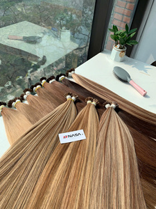 Extensiones de Cabello Vietnamita Virgen 100% de 24 Pulgadas Más Vendidas, con Puntas K, Liso Natural, Tono Naranja, Resistentes a la Caída, Súper Doble Trama - Product Image 4