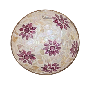 Vente en gros de bols en coquille de noix de coco gravés, écologiques, modernes, uniques, artisanaux, polis, durables et de haute qualité - Product Image 2