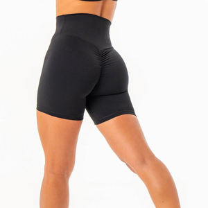 กางเกงขาสั้นออกกำลังกายเอวสูงแบบใหม่ปี 2026 สำหรับฟิตเนส โยคะ วิ่งกลางแจ้ง ลายมัดย้อม สำหรับผู้หญิง - Product Image 5
