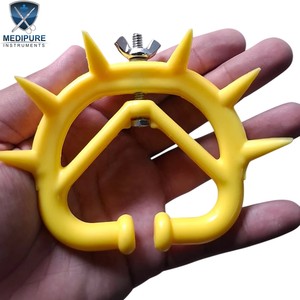 แหวนจมูกสำหรับหย่านมลูกวัว ยอดขายดีที่สุด ทำจากพลาสติก อุปกรณ์หย่านมลูกวัวสำหรับสัตวแพทย์ ใช้กับสัตว์ในฟาร์มและโค - Product Image 4