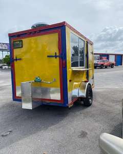 Camión de Comida Totalmente Equipado, Camiones de Venta de Comida, Remolque de Comida Móvil para Hot Dogs y Barbacoa - Product Image 4