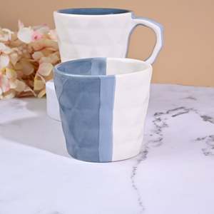 Stormy <b>Slate</b> Blue Ceramic Infusion Cup Set of 2 - Product Image 4